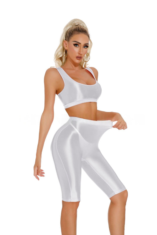 Oil Shiny Sexy Shorts