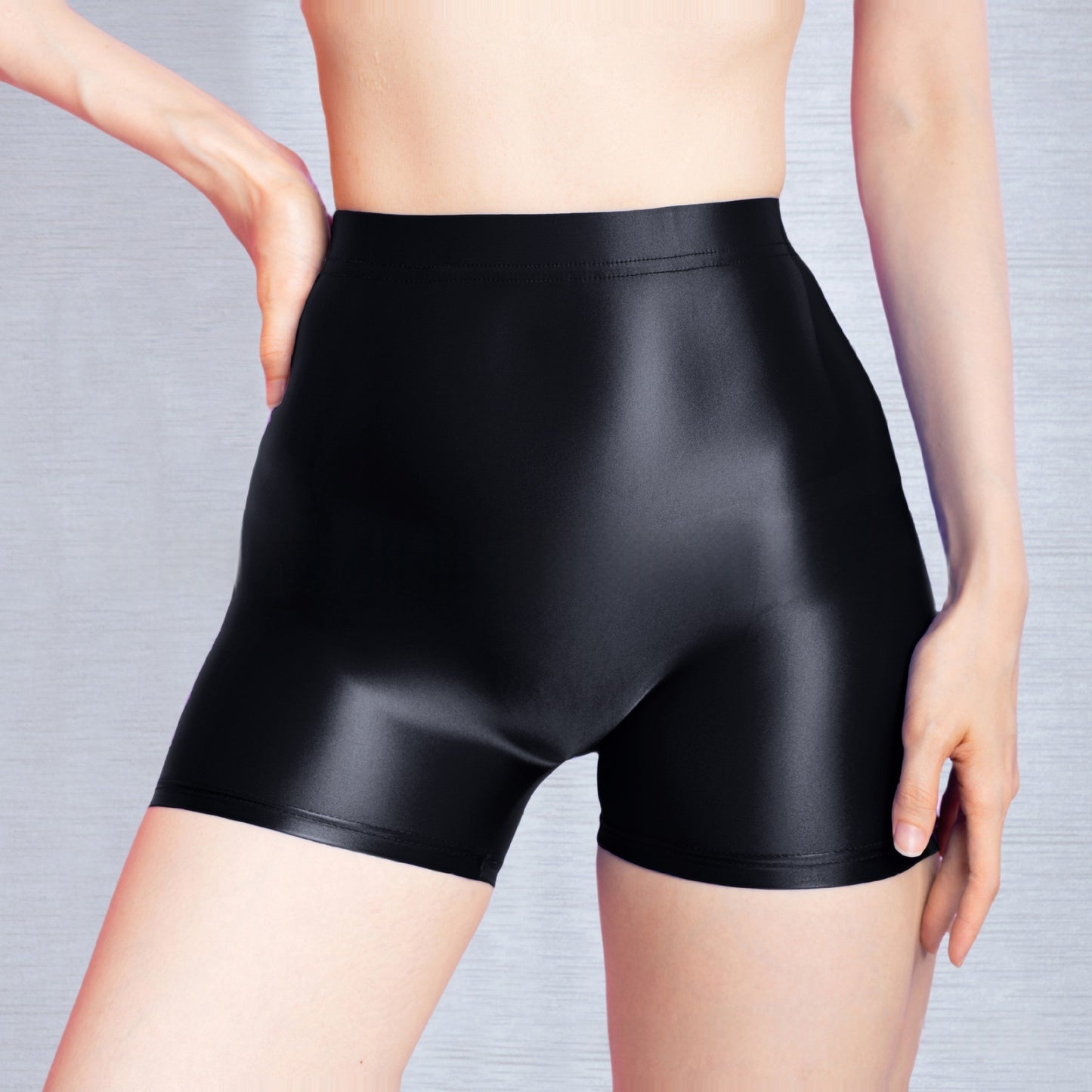 Oil Shiny Hot Shorts