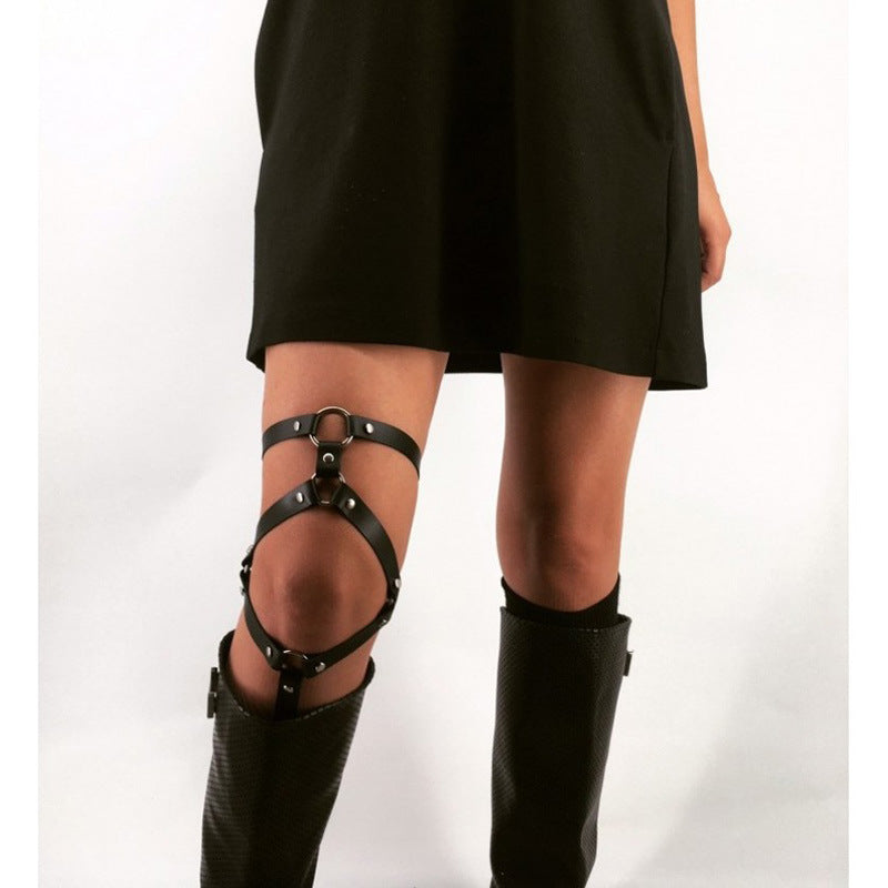 Garter Belt With Leg Straps