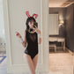 Revealing Bunny Costume Sexy Playboy Cosplay Lingerie Bodysuit