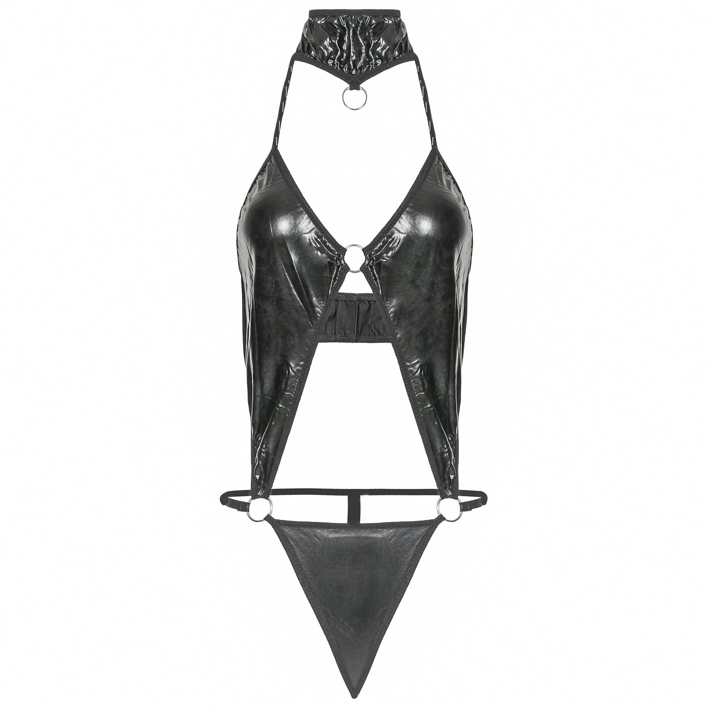 Crotchless Bodysuit Vinyl