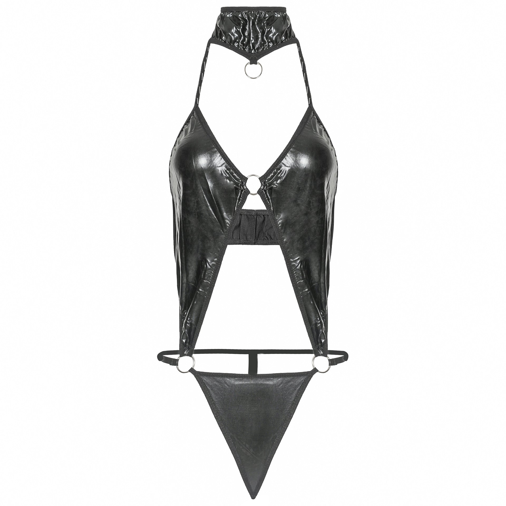 Crotchless Bodysuit Vinyl