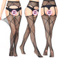 Chubby Crotchless Opaque Tights Chubby Pantyhose