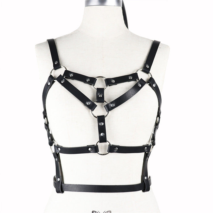 Strappy Harness Lingerie Bra