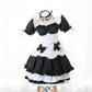 Slutty Sexy See Thru Dress Maid Lingerie Outfit Anime Cosplay Costume