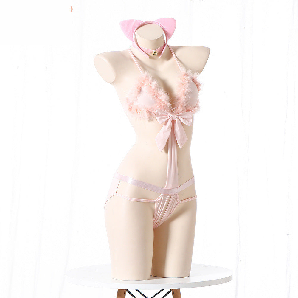 Intimate Bodysuit Women Sexy Bunny Cat Costume Anime Cosplay Lingerie