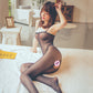 Sexiest Black Bodystocking Naughty Mesh Lingerie sheer Bodysuit