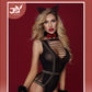 Cougar Nasty Sexy Cat Woman Halloween Costume Slutty Lingerie Cosplay Bodysuit