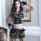 Nasty Sexy Army Costume Cosplay Lingeria Dress Extreme