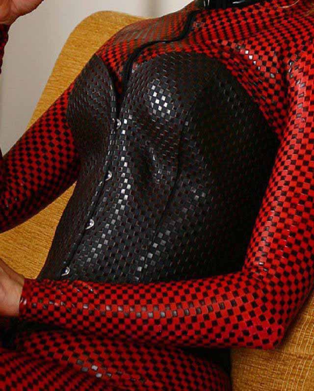 Red Bodysuit Vinyl