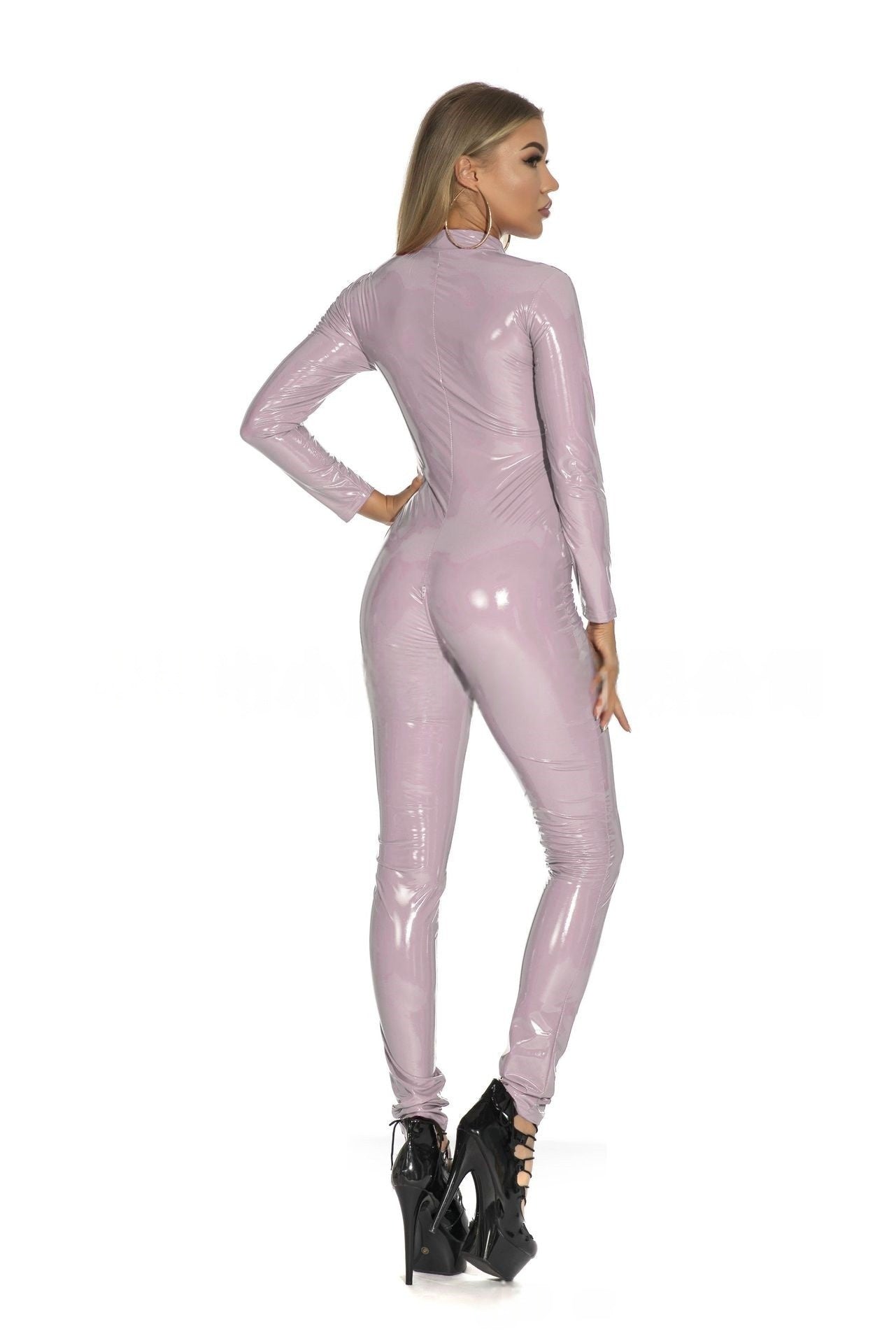 Vinyl Pink Bodysuit
