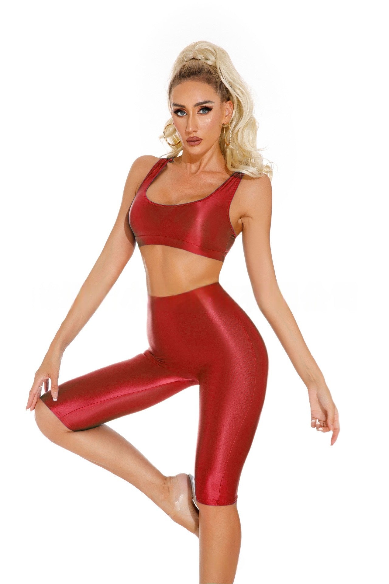 Oil Shiny Sexy Shorts