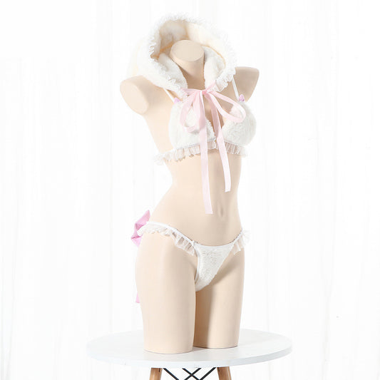 Submissive Cosplay Lingerie Set Chubby Sexy Lola Bunny Costume