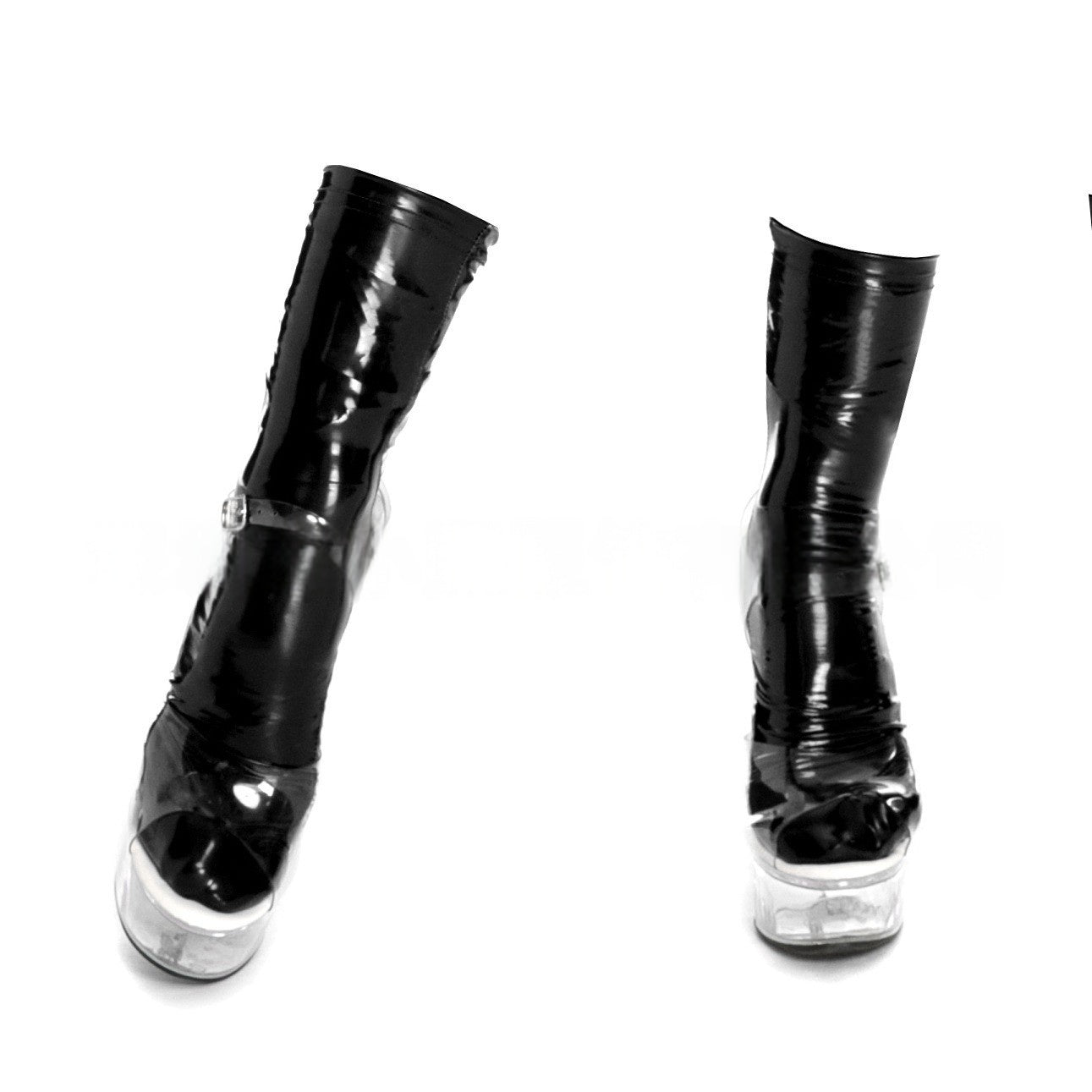 Pink Bdsm Latex Socks