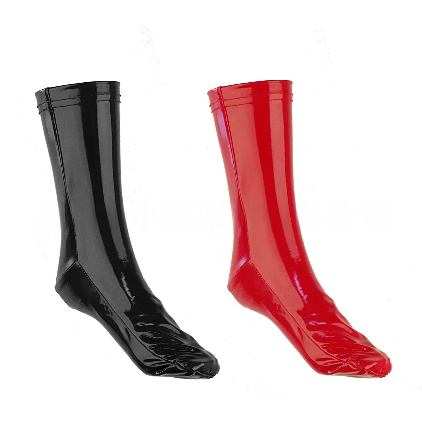 Pink Bdsm Latex Socks