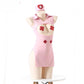 White Sexy Dresses Strapy Sexy Nurse Costume Role Play Lingerie