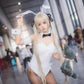 Womens Black Bodysuit Cosplay Bunny Costume Sexy Role Playing Lingerie