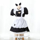 Maid Sexy Red Dresses Cat Sexy Lola Bunny Costume Cosplay Lingerie