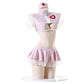 White Dress Extreme Sexy Nurse Costumes Role Playing Lingerie