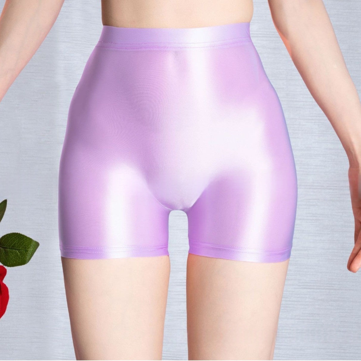 Oil Shiny Hot Shorts
