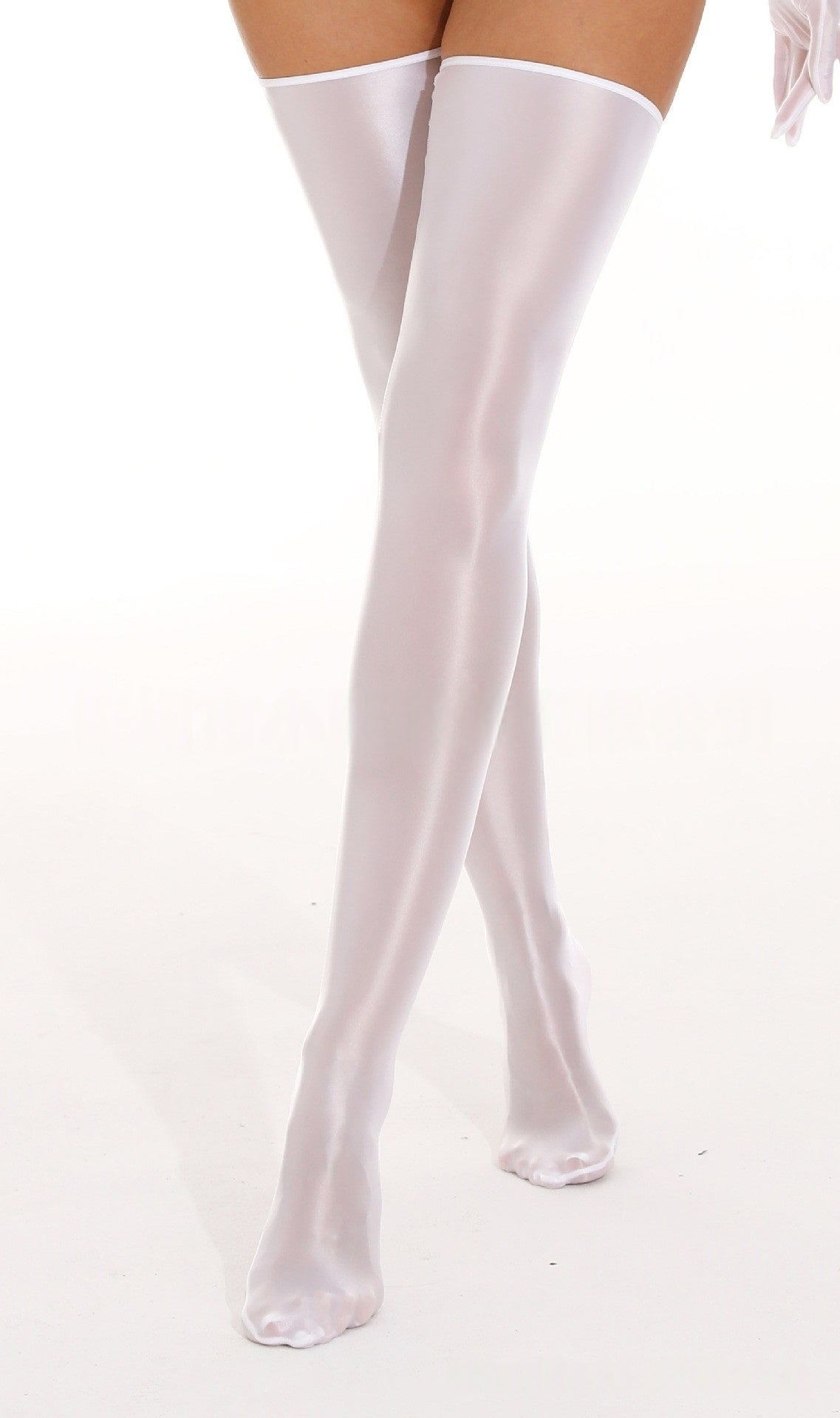 Turtle Neck Oil Shiny Sexy Bodysuit