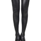 submissive leather stockings with zips