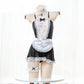 Red Sexy Black Dress Extreme Sexy Maid Lingerie Role Playing Costume