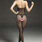 Women  Bodystockings Naughty Lingerie Shear Mesh Bodysuit