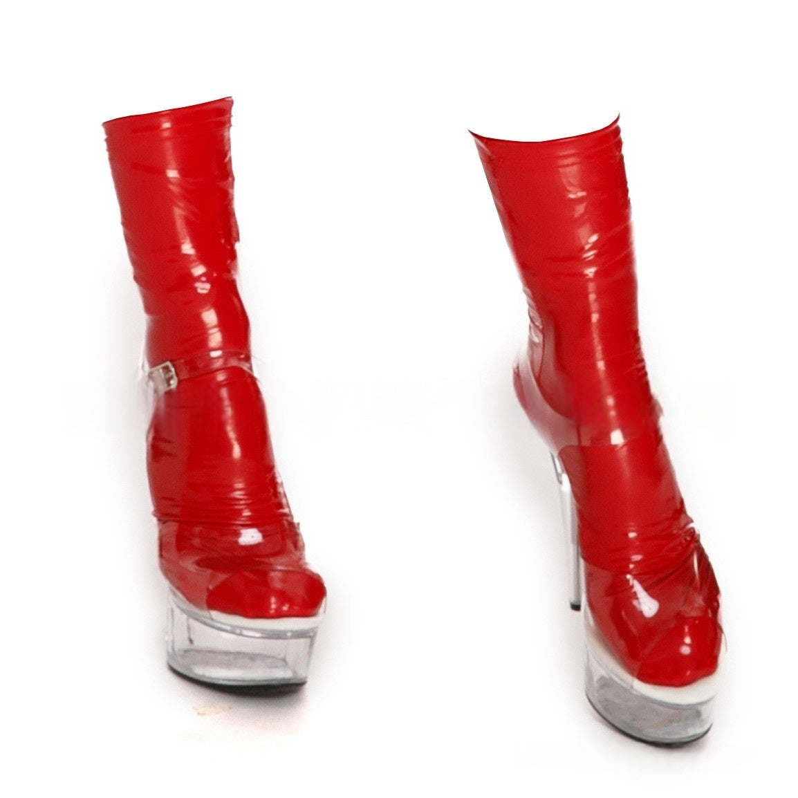 Pink Bdsm Latex Socks