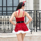 Christmas Costumes Women Red Dress