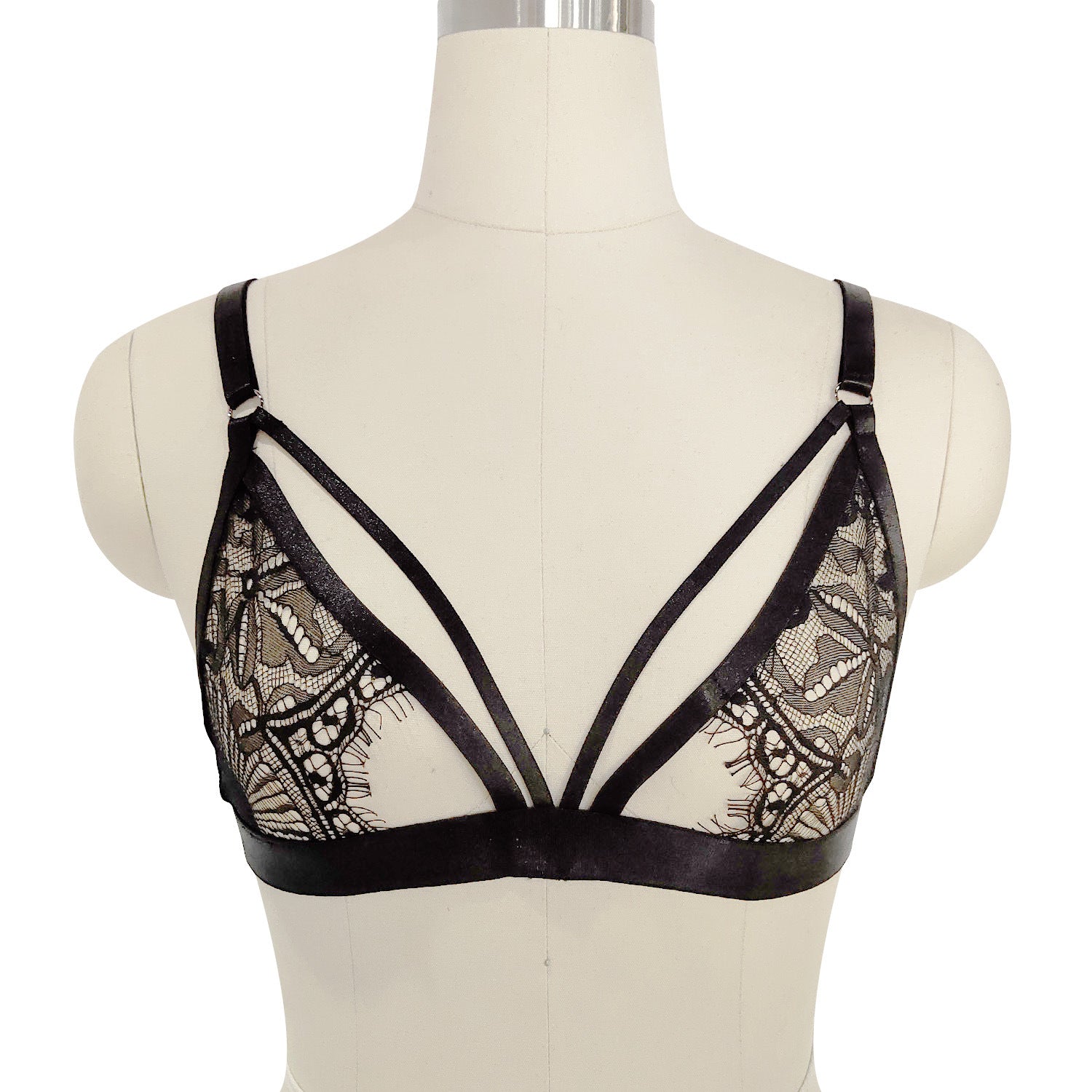 Black Bra for Sexy Revealing Sexy Harness Lingerie