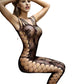 Black Fishnet Bodystocking Revealing Best Crotchless Lingerie Mesh Bodysuit