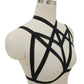 Black Harness Bra Revealing Bdsm Lingerie Harness