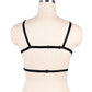 Black Harness Bra Revealing Strappy Harness Lingerie