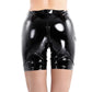 Black Panties Crotchless Shorts Bdsm Latex Lingerie