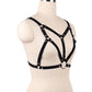 Black Sexy Bra Revealing Body Harness Lingerie