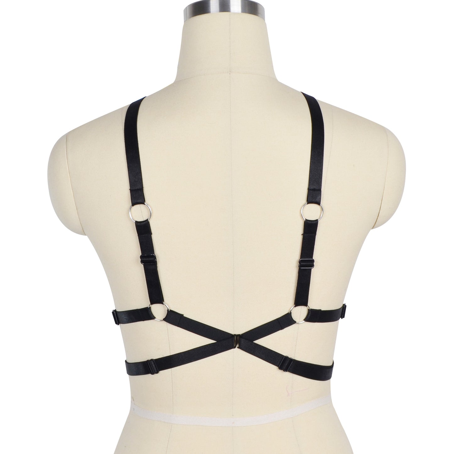 Black Sexy Bra Revealing Bondage Harness Lingerie