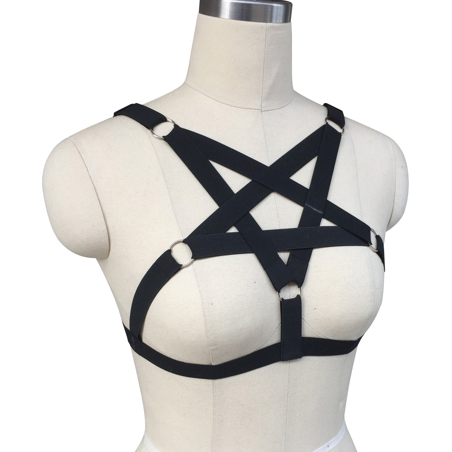 Black Sexy Bra Strapy Body Harness Lingerie