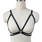 Black Strappy Bra Strapy Black Body Harness Lingerie