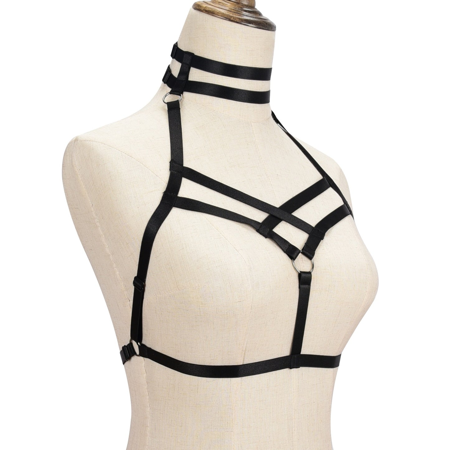 Chubby Bra Straps Submissive Strappy Harness Lingerie