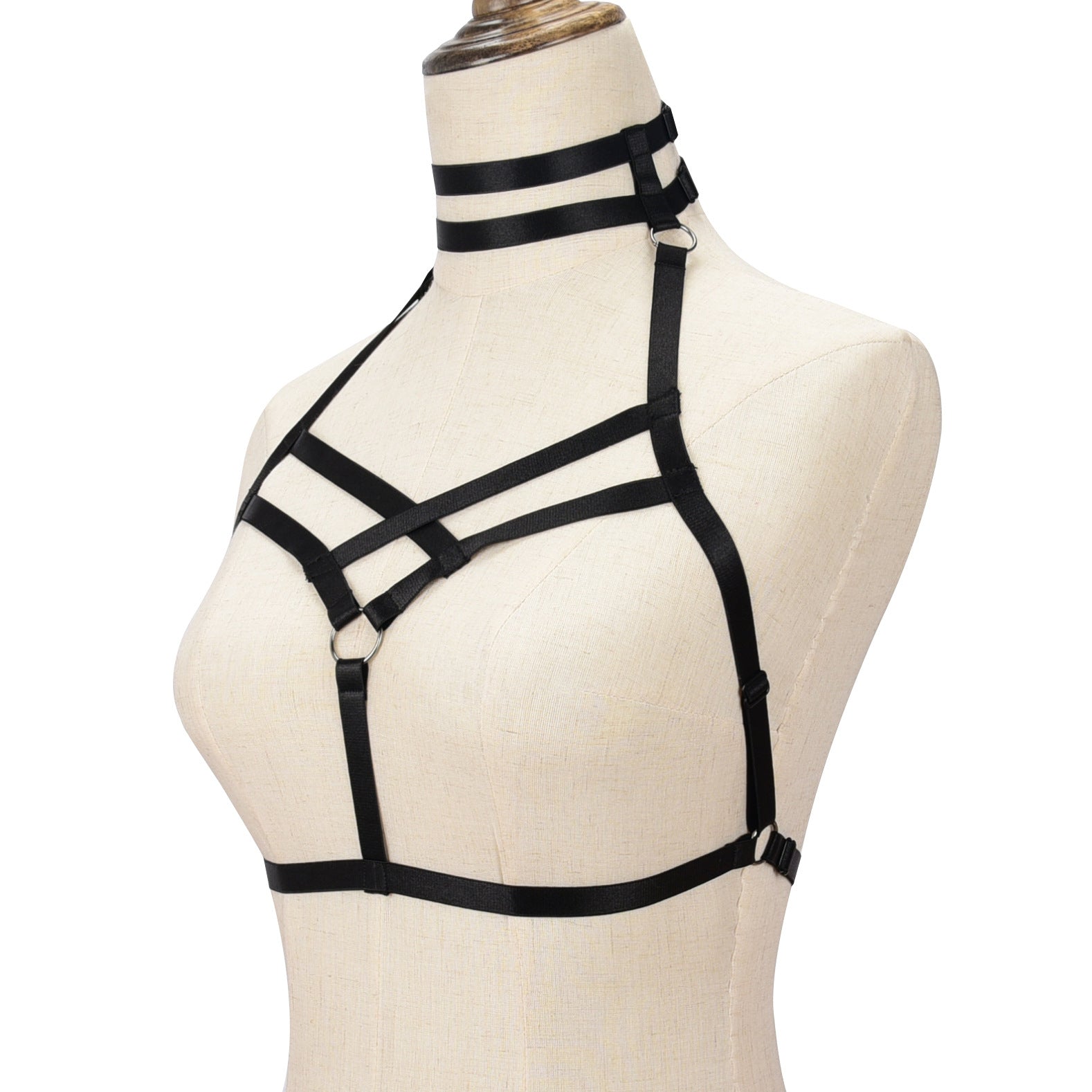 Chubby Bra Straps Submissive Strappy Harness Lingerie