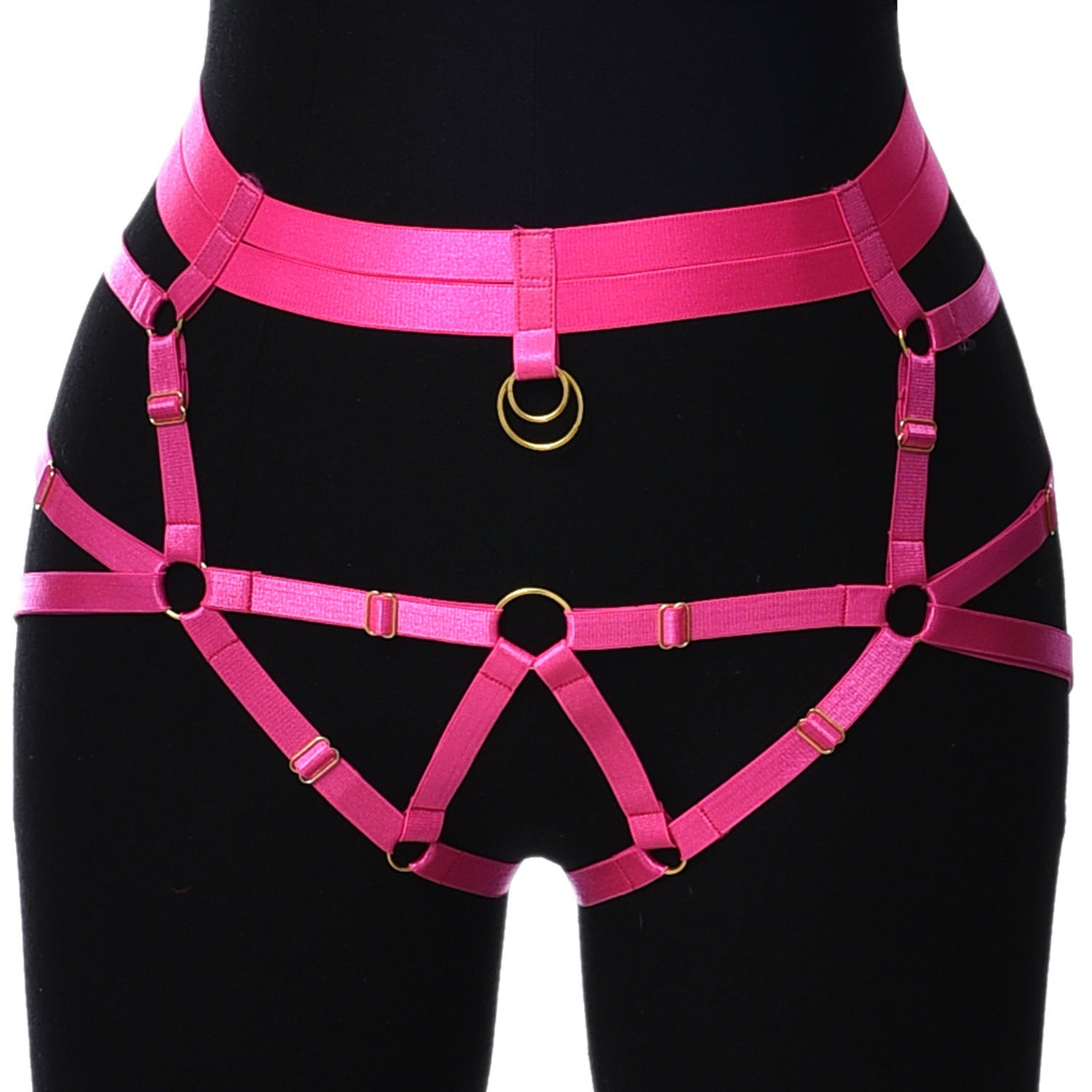 Chubby Crotchless Panties Women Submissive Bondage Harness Lingerie Wife Thong