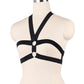 Chubby Sexy No Bra Submissive Body Harness Lingerie