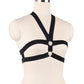 Chubby Sexy No Bra Submissive Body Harness Lingerie