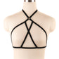 Chubby Sexy No Bra Submissive Bondage Harness Lingerie