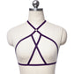 Chubby Sexy No Bra Submissive Bondage Harness Lingerie