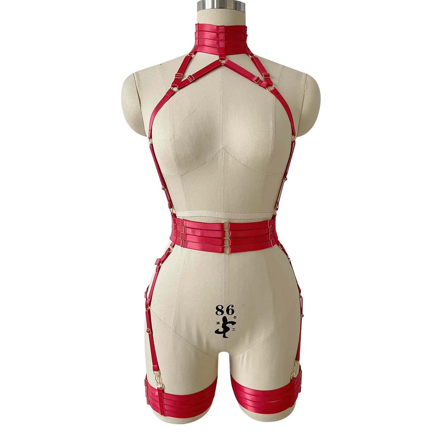 Chubby White Bodysuit Wife Bdsm Harness Lingerie Submissive Teddy