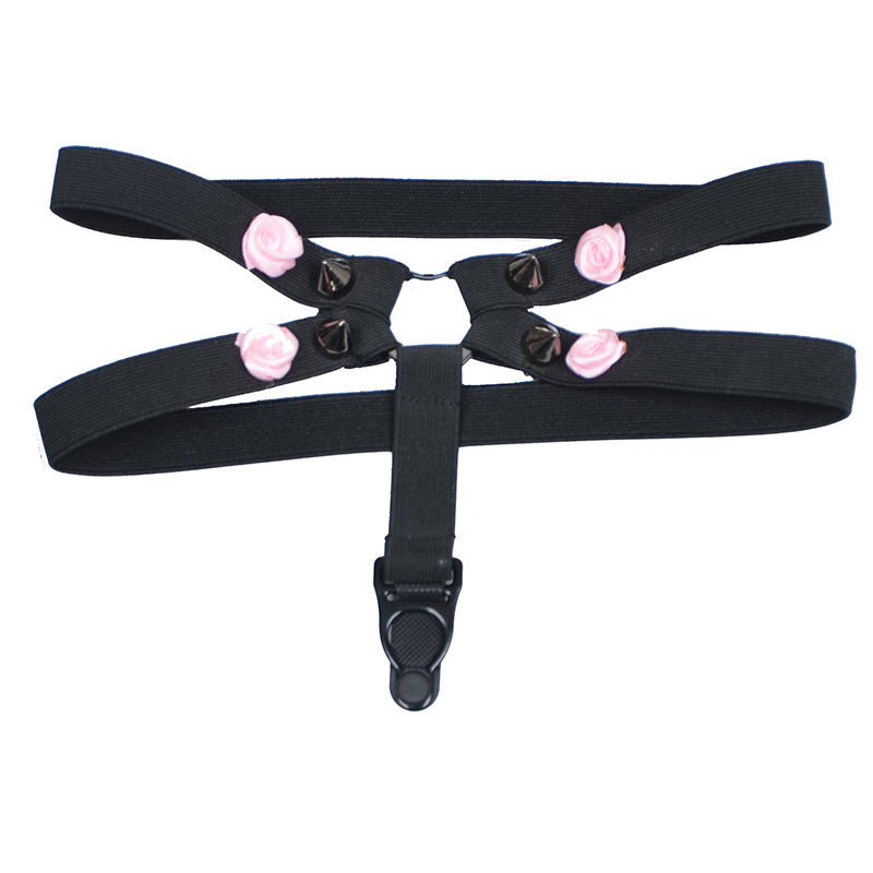 Chubby Women Garter Belt Submissive Sexy Harness Lingerie