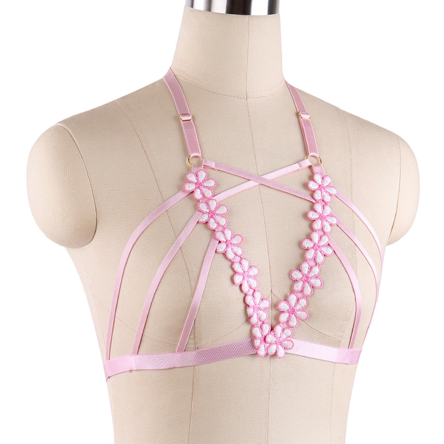 Couples Bra Straps Nasty Bdsm Lingerie Harness