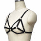 Couples Bra for Sexy Nasty Black Body Harness Lingerie